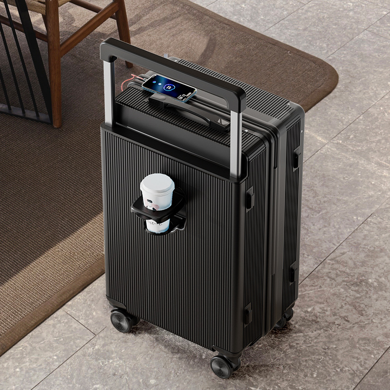 Wide-handle Suitcase Travel Case Luggage With Omnidirectional Silent Wheels And A Combination Lock photo 4
