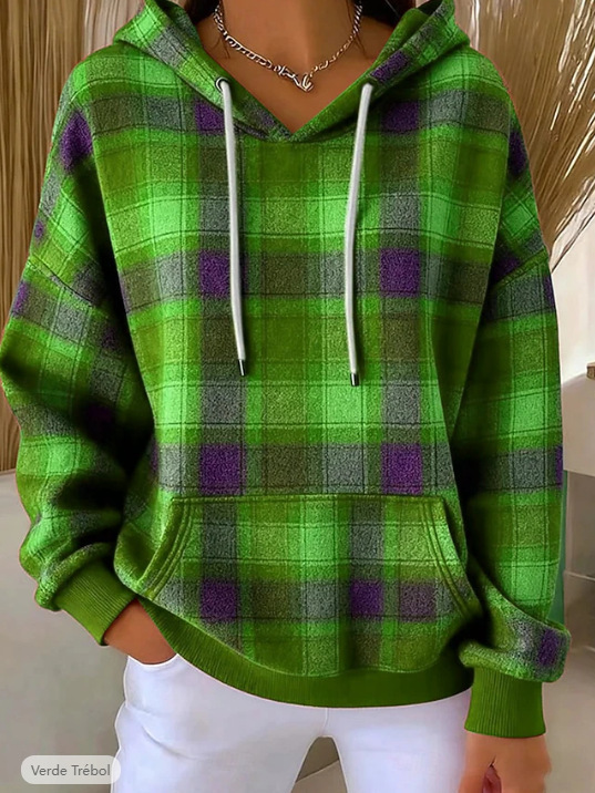 Drawstring Long-sleeve Casual Fashion Hoodie photo 2