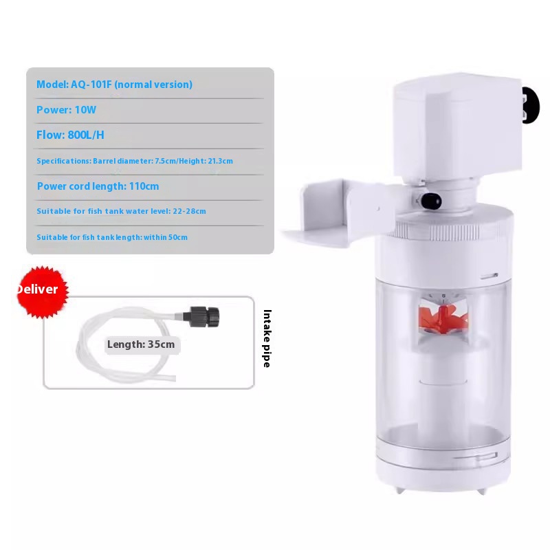 Fish Tank Built-in Filter Three-in-one Suction Wall-hung Urinal Fish Toilet photo 6