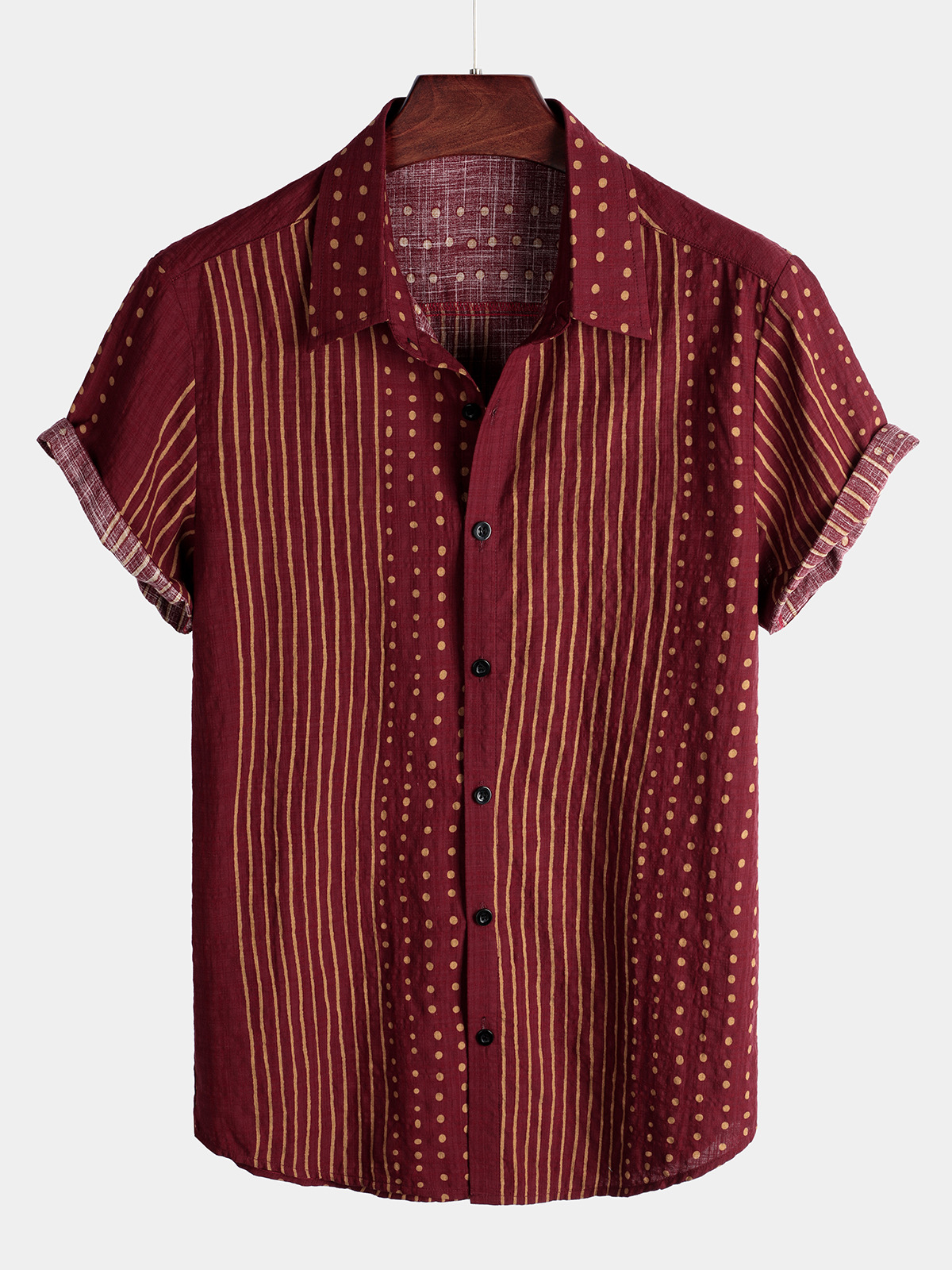 Men's Digital-Print Hawaiian Short-Sleeve Shirt photo 5