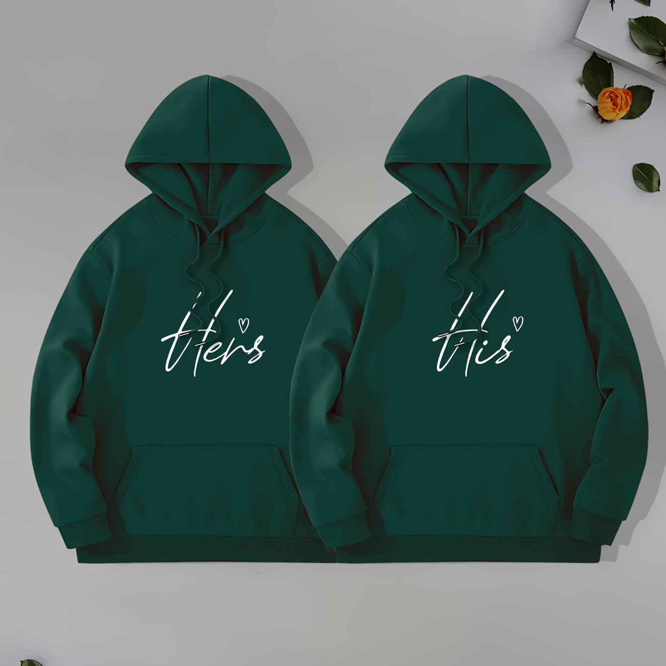 Stylish Casual Loose-fitting Unisex Hoodie For Couples photo 5