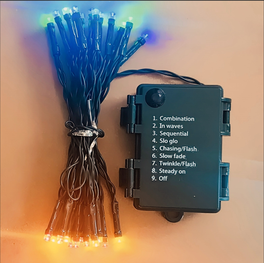 Waterproof Battery-Operated String Lights Christmas Tree Decorative Fairy Lights Decoration photo 1