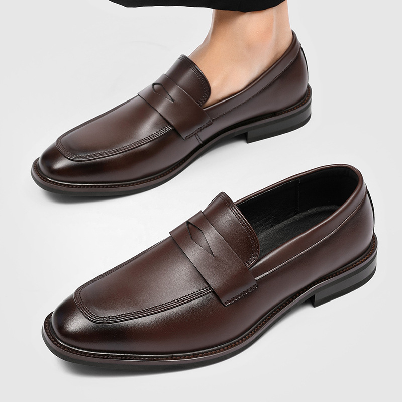 Slip-on Casual Black Loafer Shoes photo 1