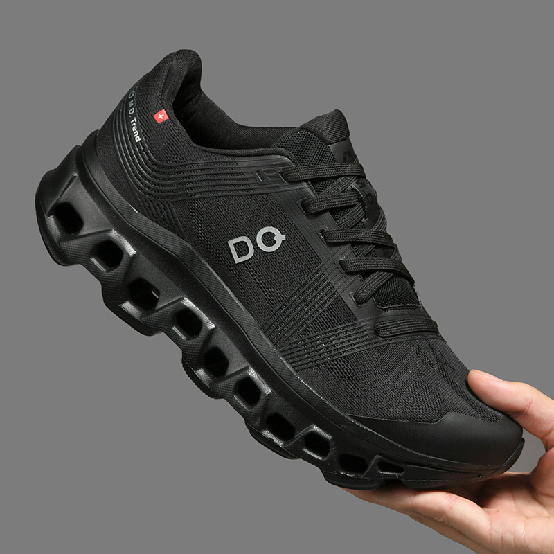 Platform Casual Sneakers Breathable Mesh Men's Lightweight Fashion Running Shoes photo 7