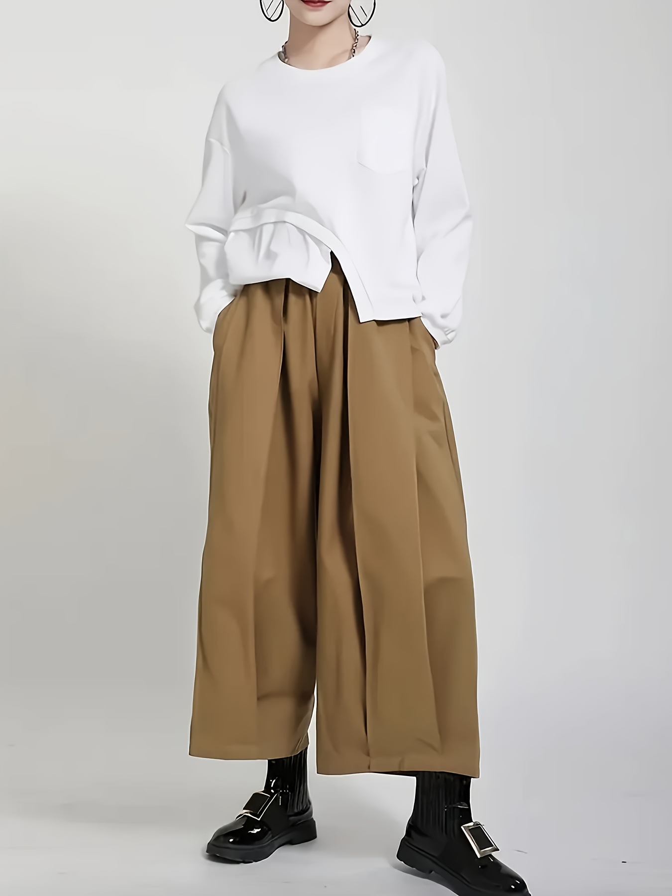 Wide-leg Pants Cross-border Loose-fit Draping Lantern Pants photo 3