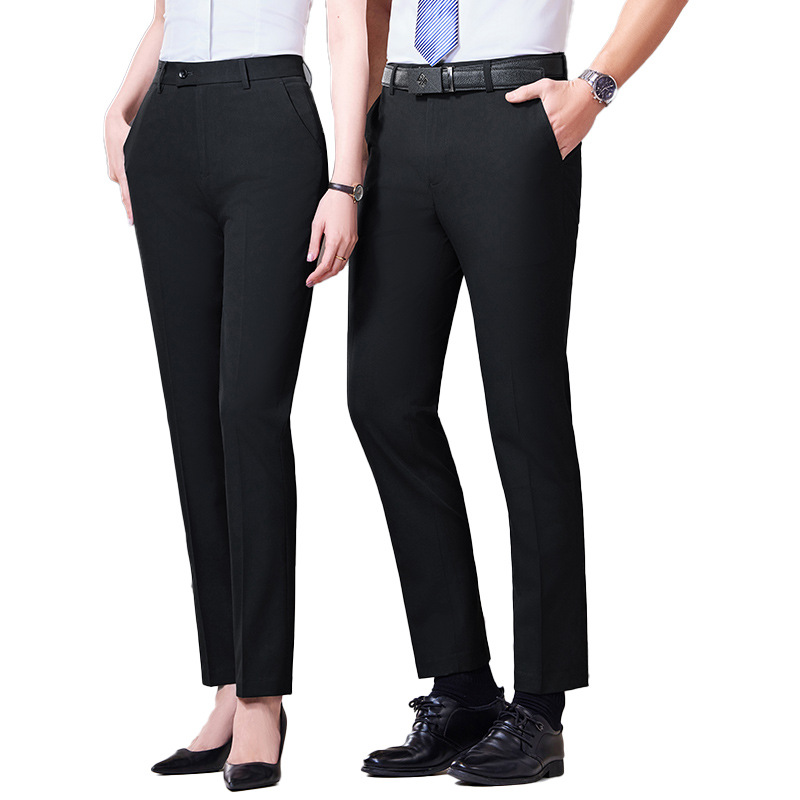 High-waisted Tailored Draping Formal Trousers That Flatter photo 5