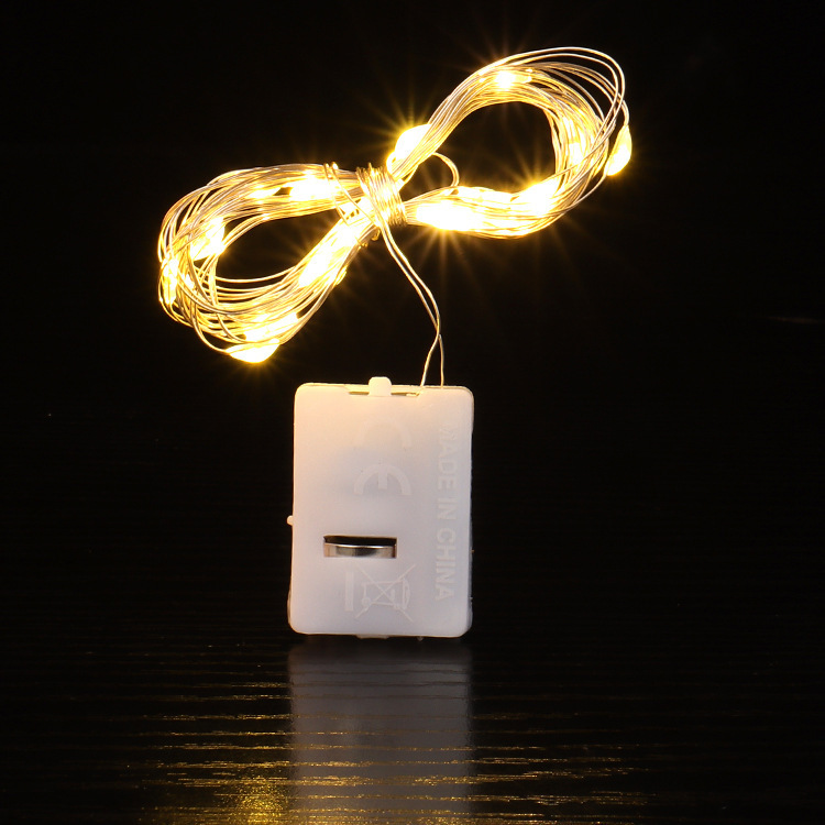 LED Small Square Box Battery-powered Colorful Ambient String Lights photo 6