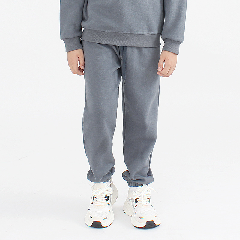 Boys Sports Trousers Solid Color For Older Children photo 7
