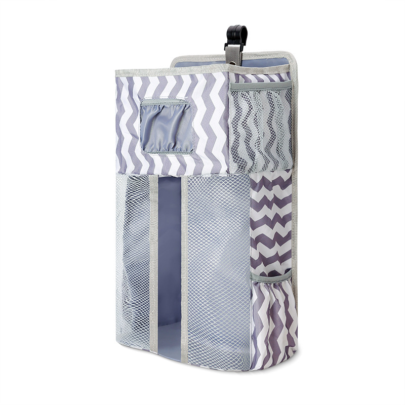 Portable Crib Hanging Bag Multi-functional Crib Storage Organizer photo 3