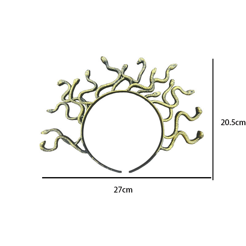 Gorgon Medusa Snake-hair Headband From Greek Mythology photo 7