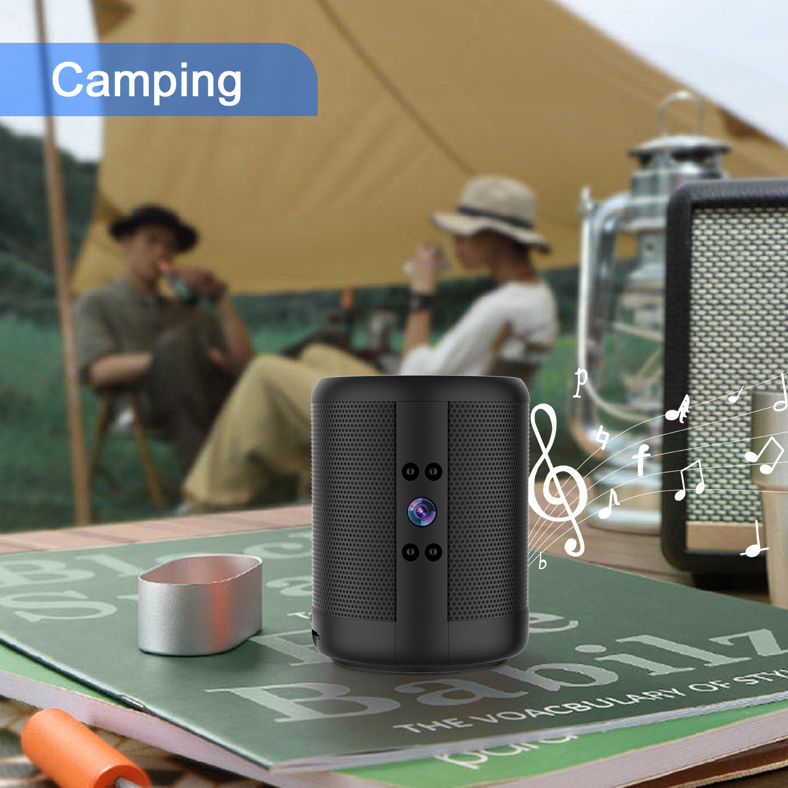 Home Smart Surveillance Camera Dual Voice Conversation HD Plug-in-free photo 1
