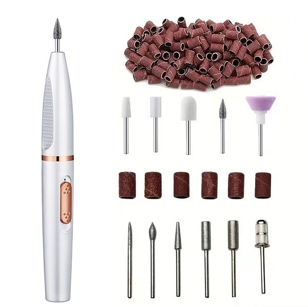 Small Electric Nail File Drill Cordless Nail Polisher photo 5