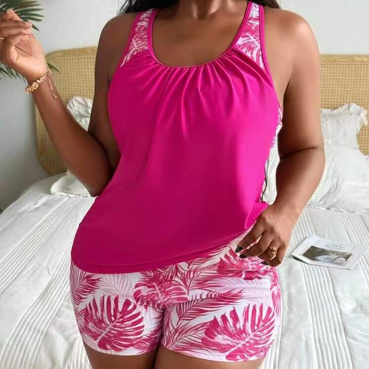Conservative Plus-size Womens Two-piece Swimsuit photo 6
