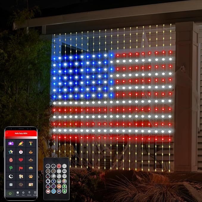 Curtain Light String LED Colorful Changing Light Strip Energy-saving And Environmentally Friendly photo 7