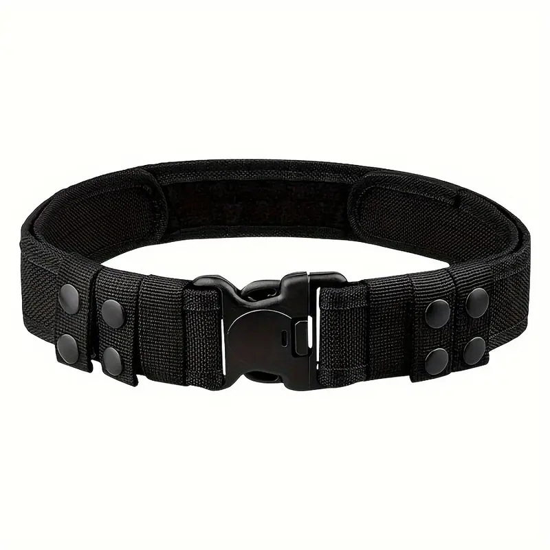Tactical S-shaped Velcro Outdoor Hiking Belt photo 2