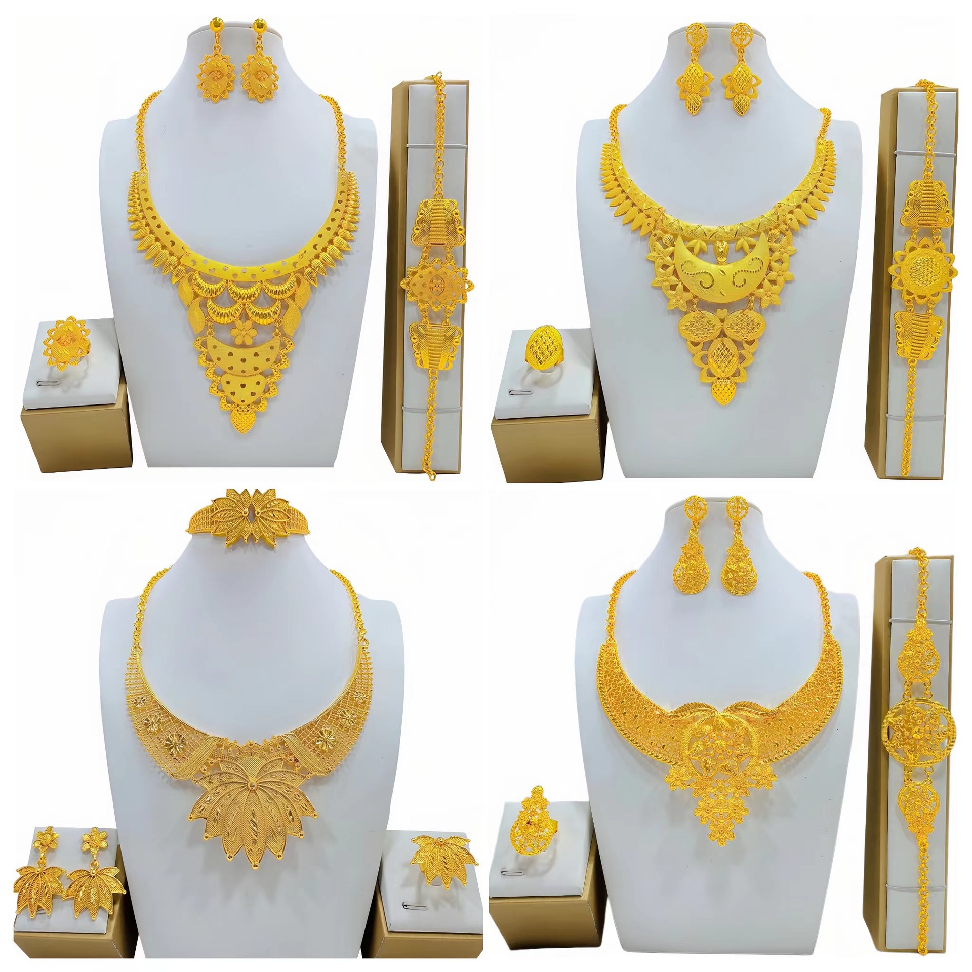 Women's Fashion All-match Jewelry Mirror Jewelry Suit photo 5