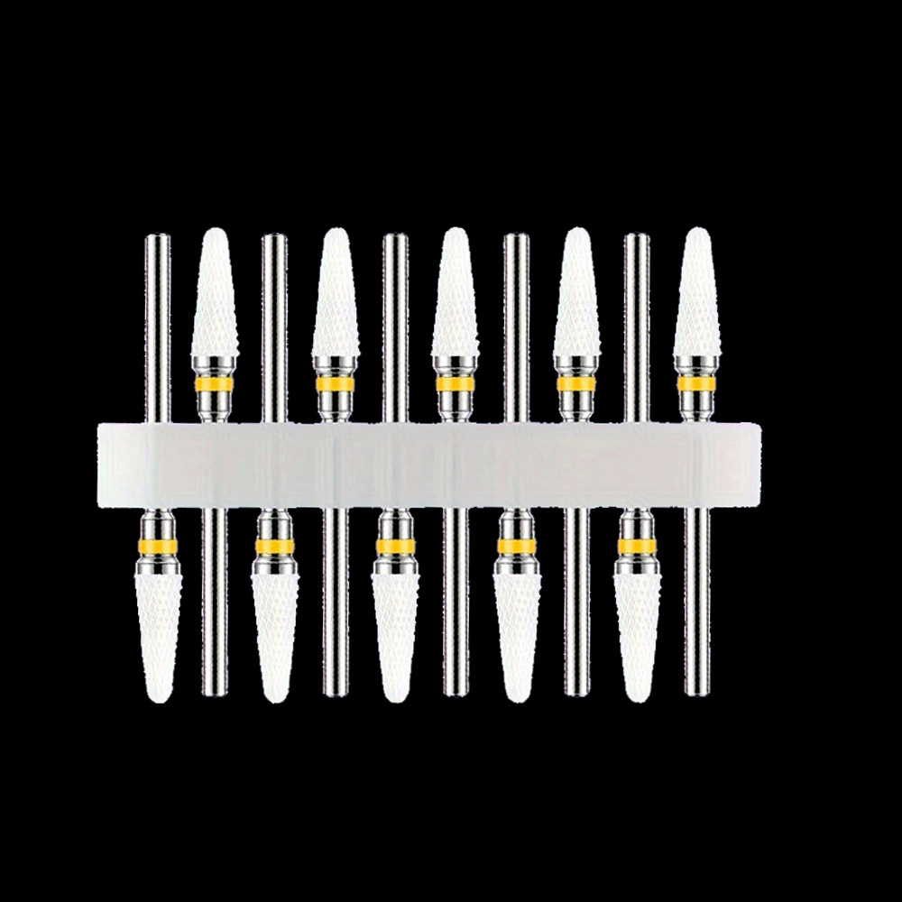 10-Piece Ceramic Nail Drill Bit Tool Set photo 4