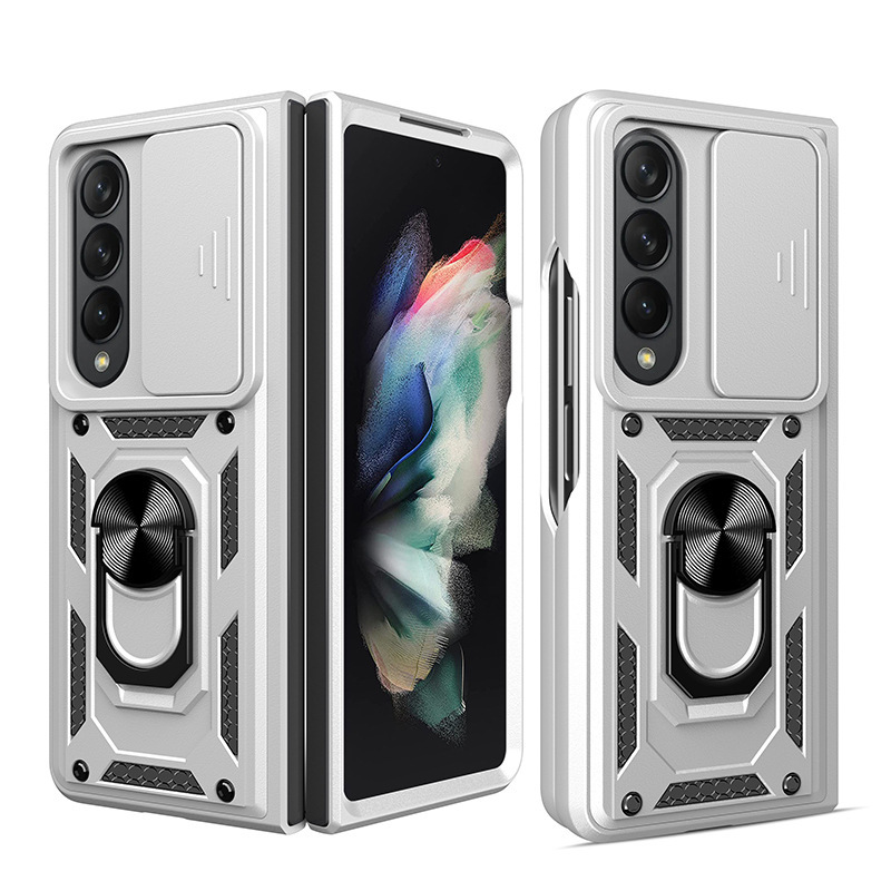 Sliding Window Lens-ring Bracket Drop Proof Protective Phone Case photo 6