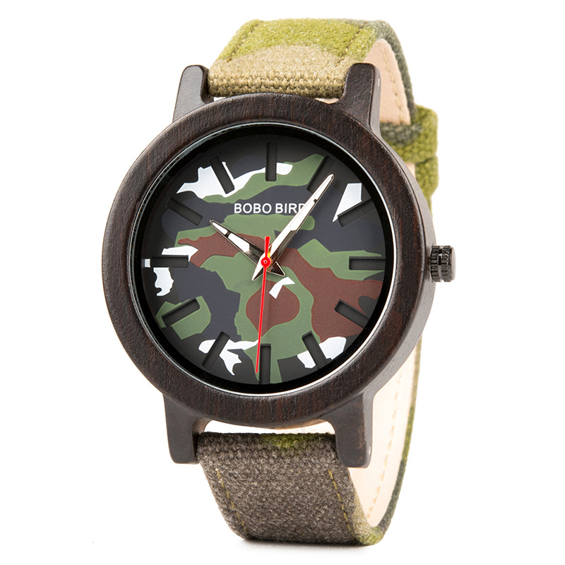 Wooden Watch R24 Quartz Decoration photo 3