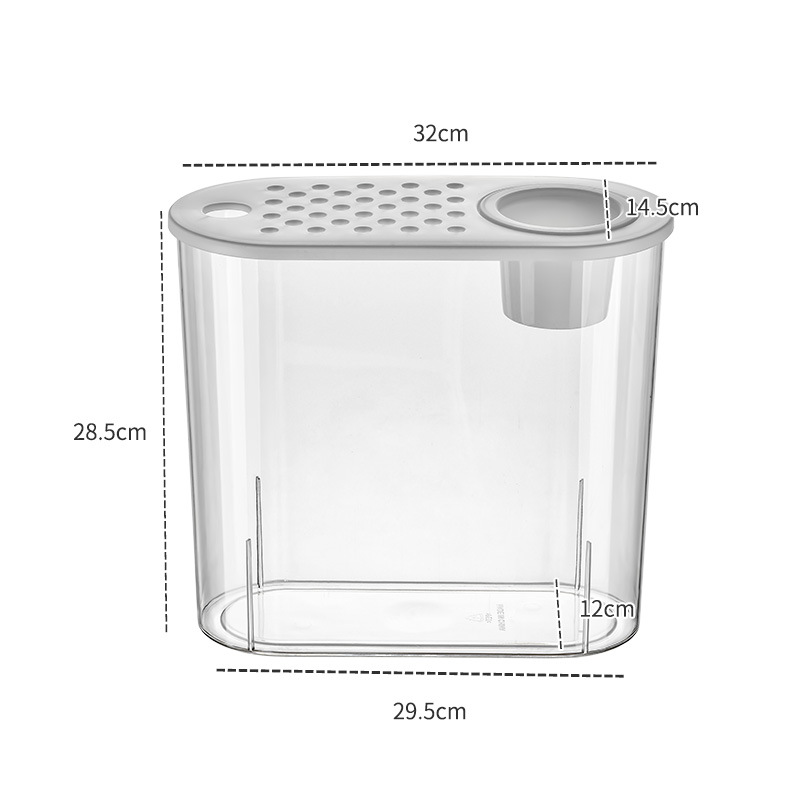 Acrylic Transparent Ecological Incubator Goldfish Tank photo 7