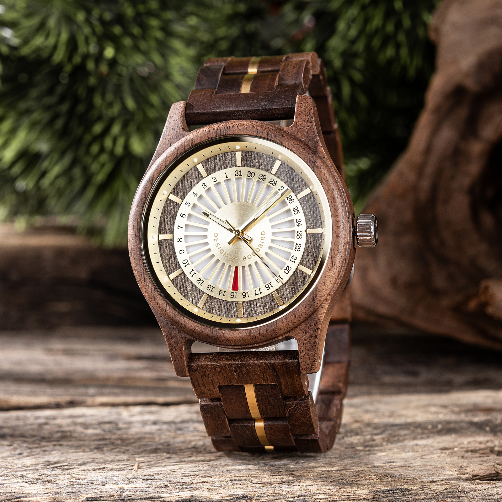 Wooden Mens Watch photo 4