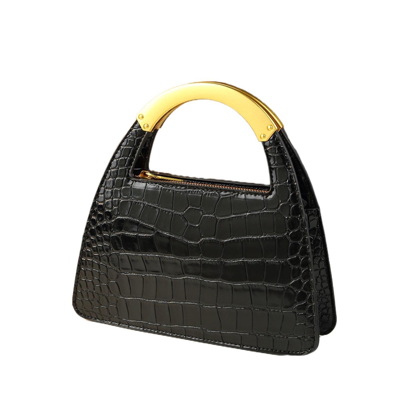 New Crocodile Pattern Minority Fashion Western Style Women's Cross-body Bag photo 4