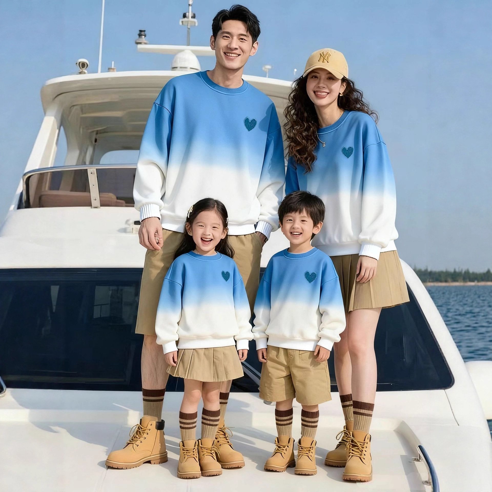 Fall Co-ord Sweatshirts For Parents And Kids photo 4