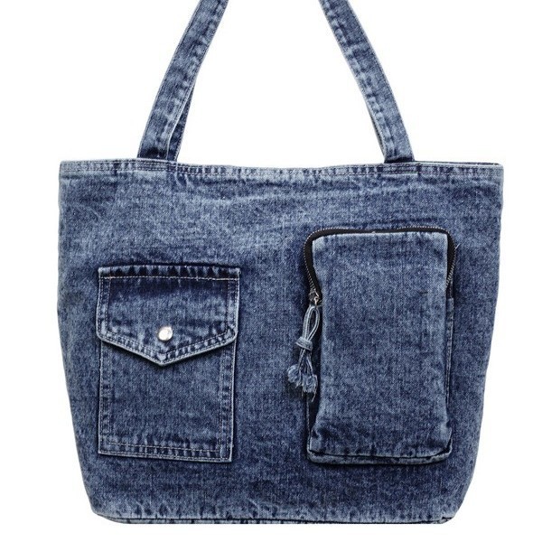 Denim Large-capacity Versatile Casual Shoulder Crossbody Bag photo 7