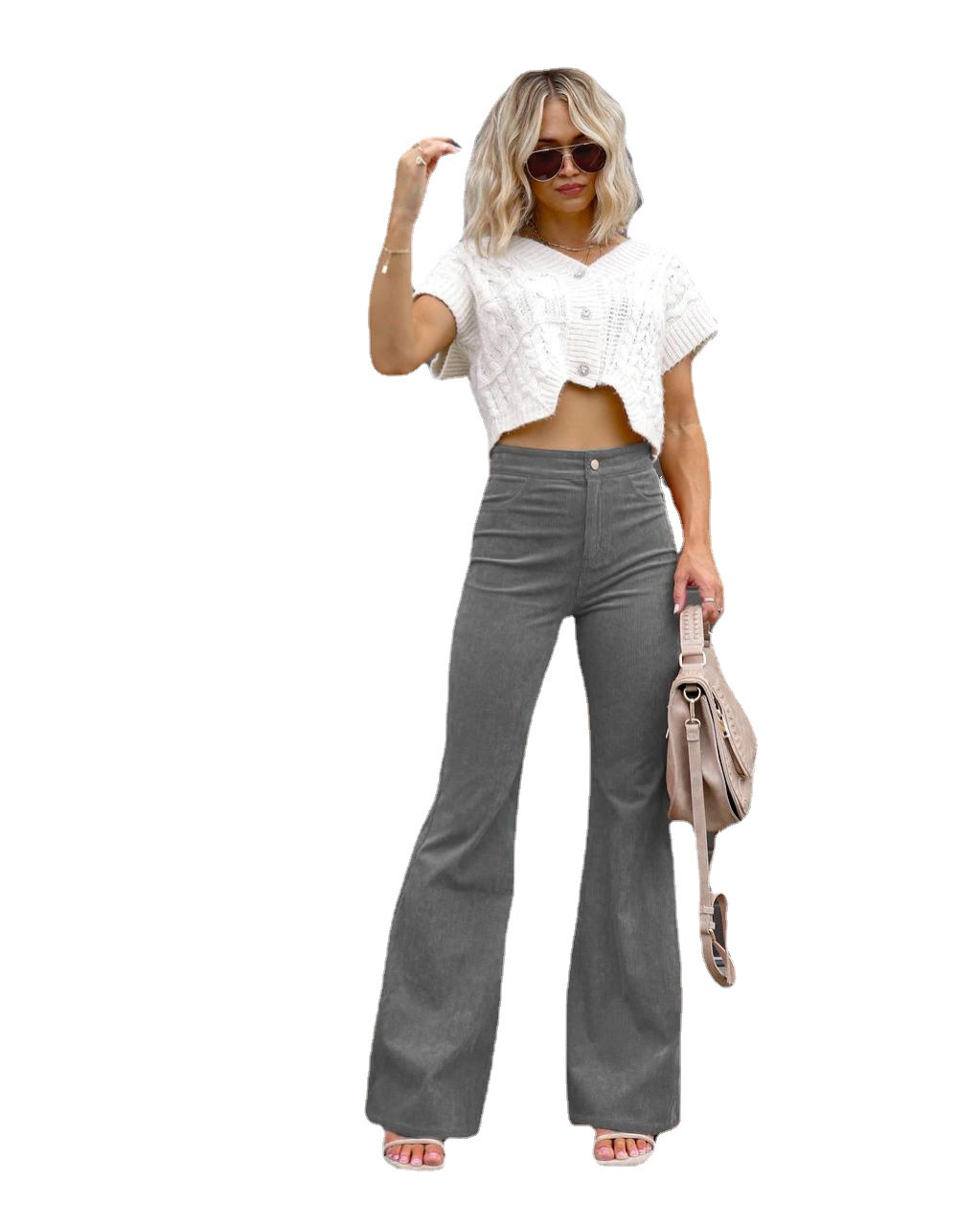 Chic Women's Trousers Trendy Brand photo 3