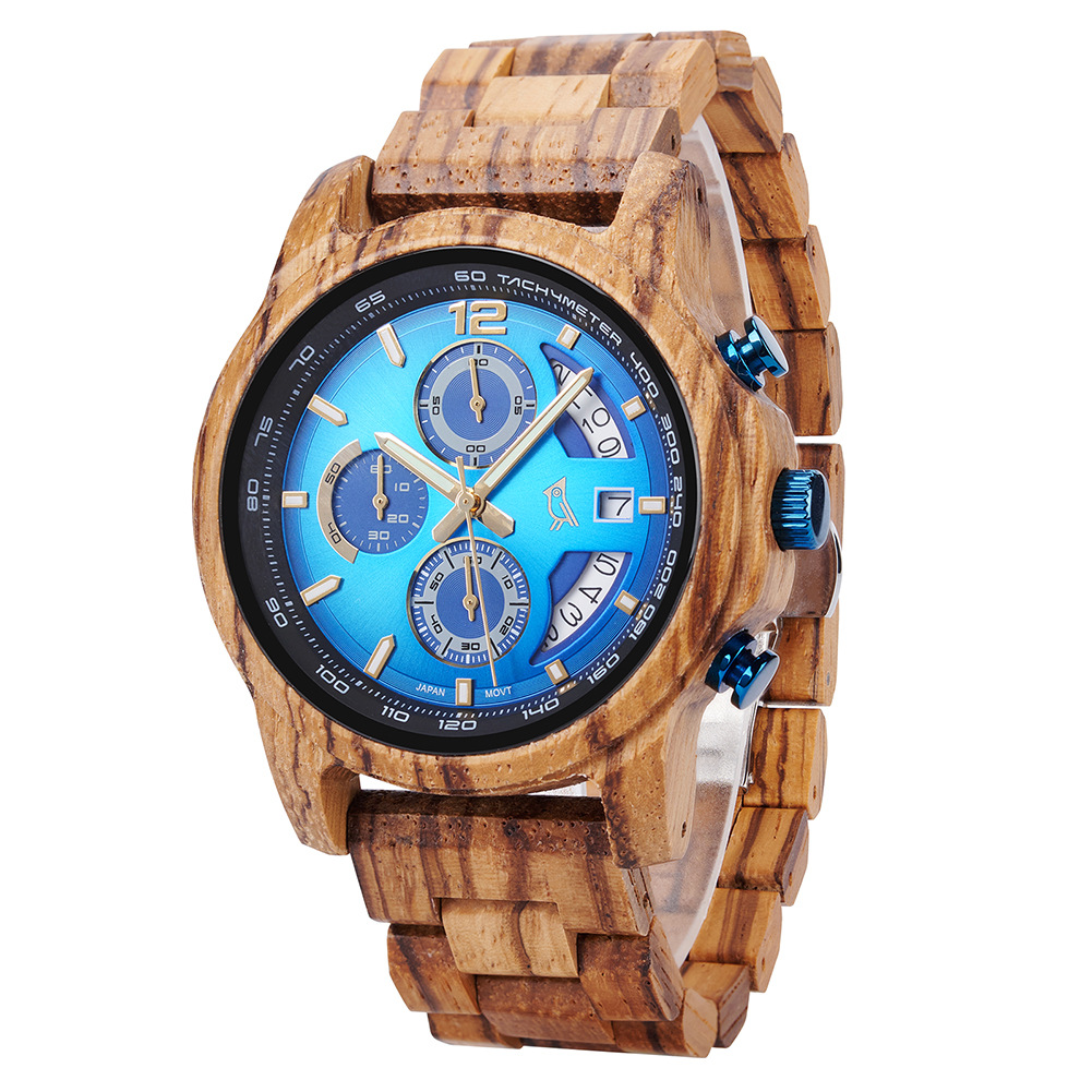 Vintage Wooden Watch For Young Men photo 4