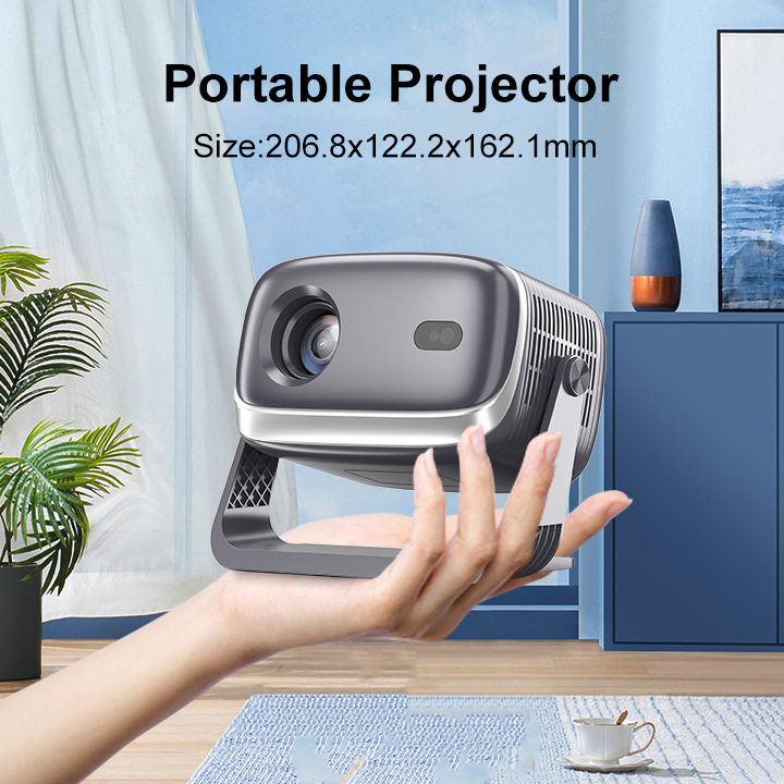 1080P Auto-Focus Portable Projector For Home Office And Bedroom photo 1