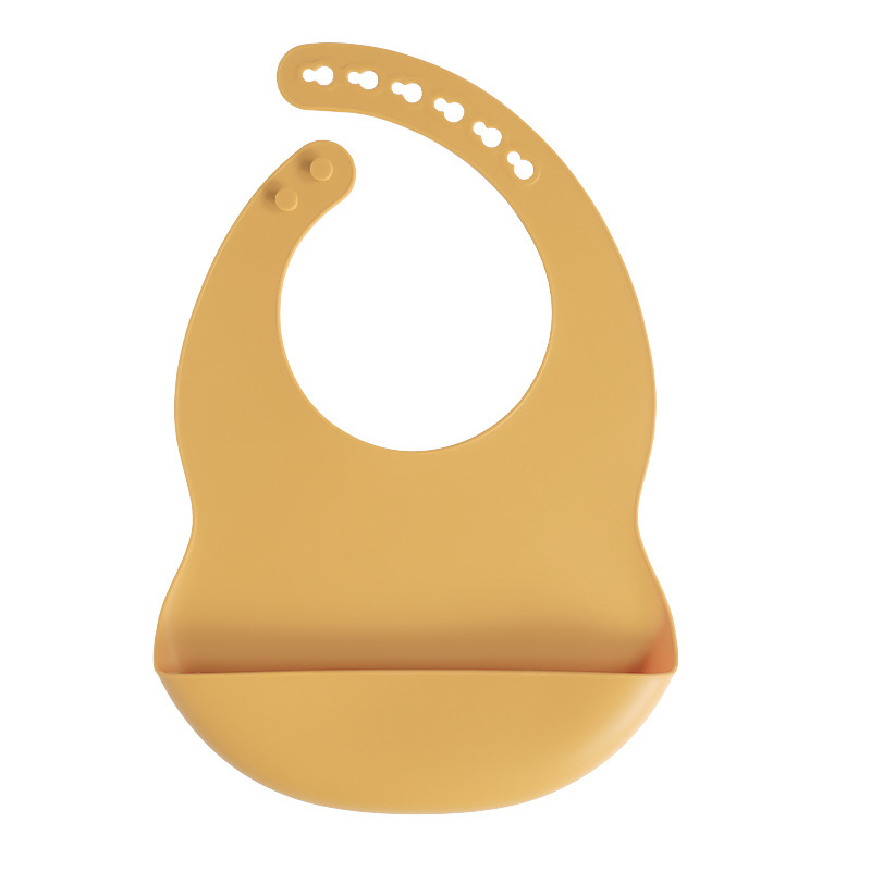 Silicone Bib Baby Feeding Bib Waterproof Food-grade photo 6