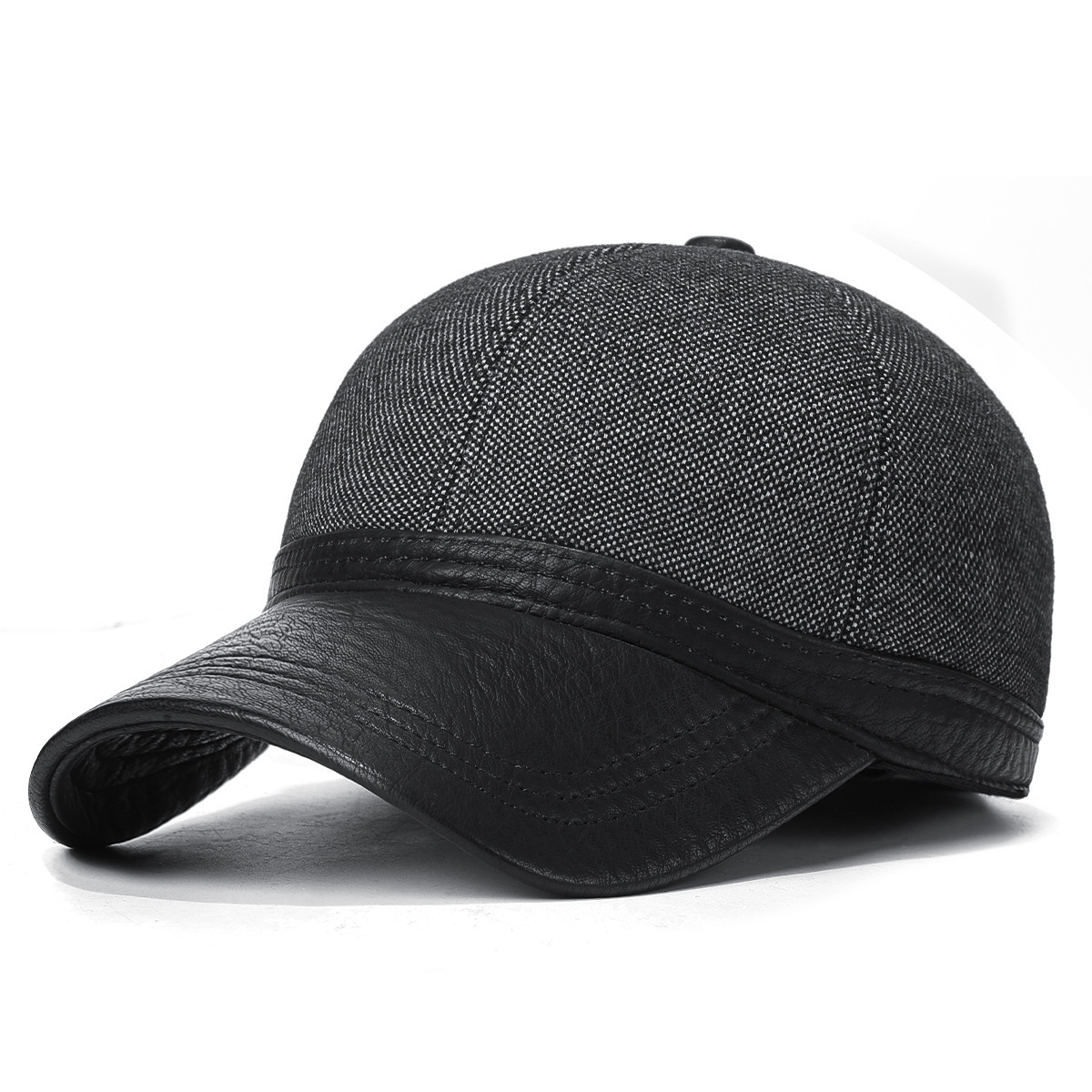Earflap Warm Hat Ear-covering Mens Baseball Cap photo 3