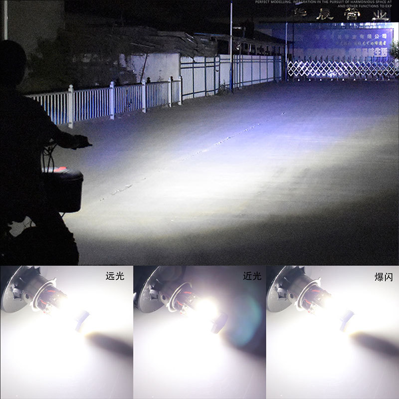 Ultra-bright Motorcycle Headlight With High- And Low-beam Functions photo 4