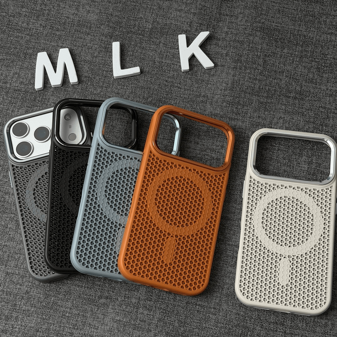 Skin-feel Honeycomb Vented Phone Case photo 5