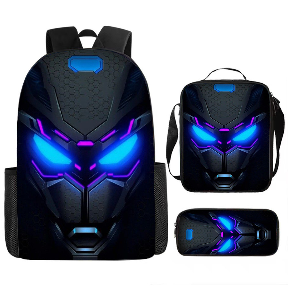 Mechanical-style Backpack With Large-capacity Storage And Dual Shoulder Straps photo 7