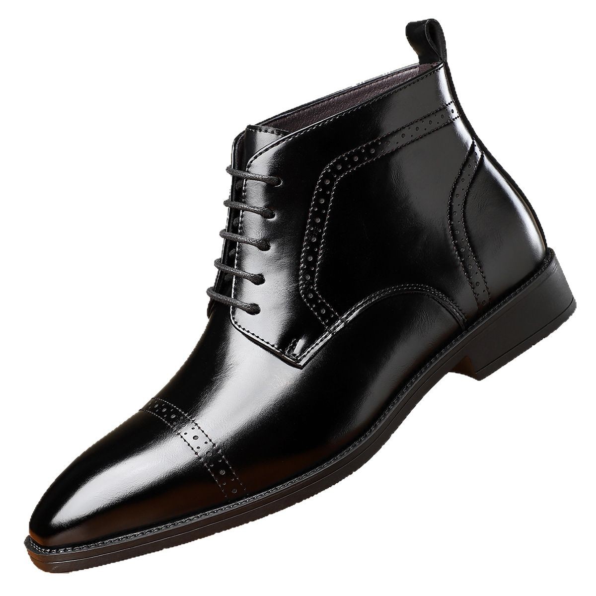 Men's Business Formal Leather Shoes Made From Full-grain Cowhide photo 2