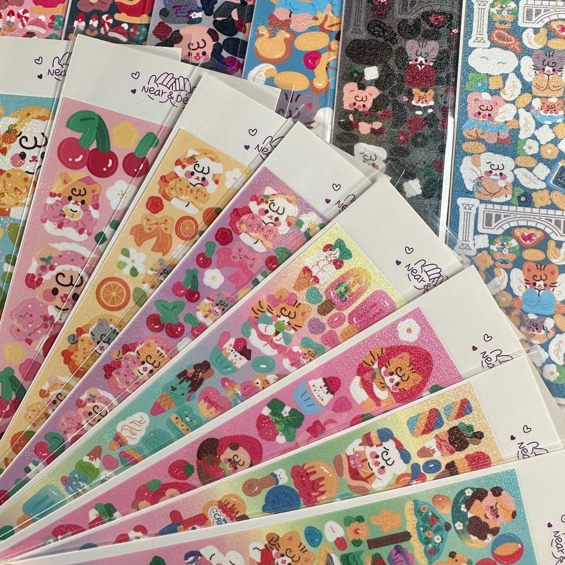 Cartoon Animal Hand Account Cute Sticker Decoration photo 1