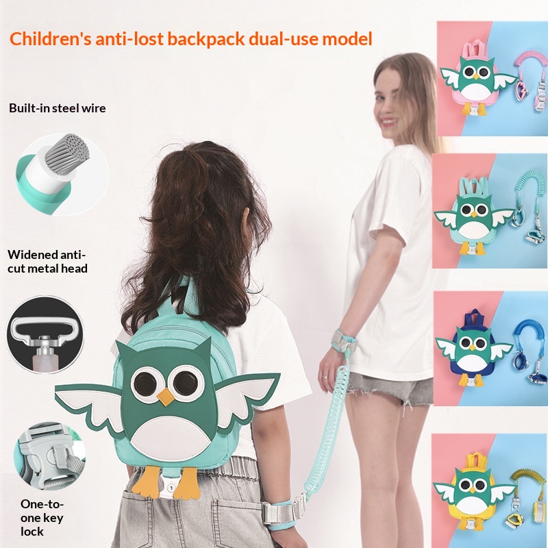 Child Safety Leash Anti-lost Backpack photo 1