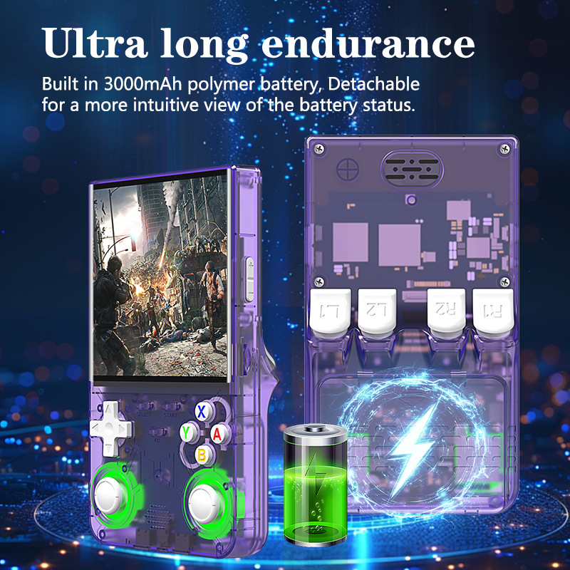 Handheld Game Machine 4-inch HD Screen Retro Arcade photo 5