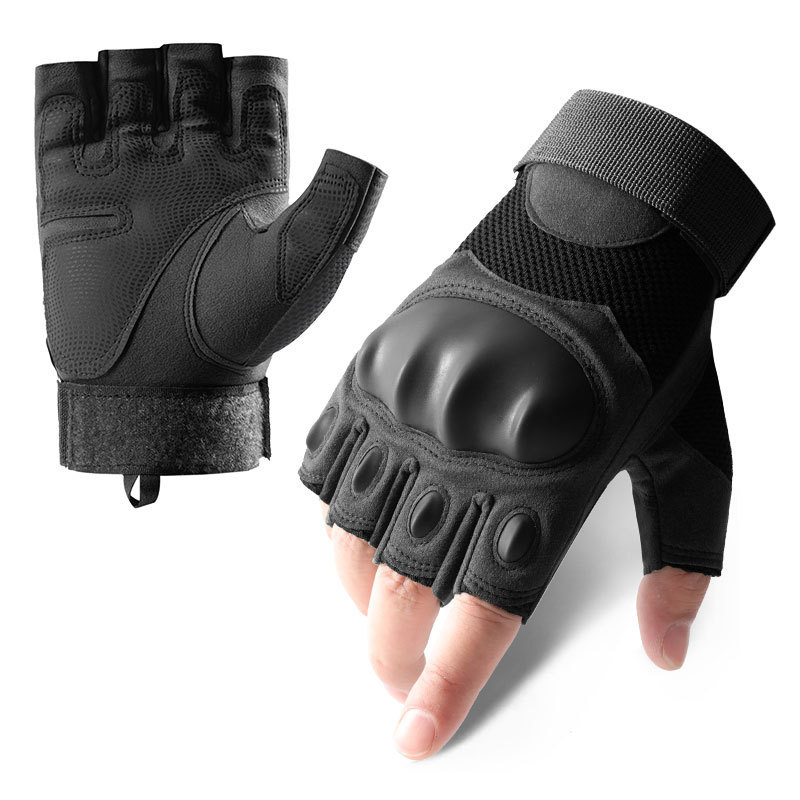Tactical Gloves Outdoor Sports Protective Half-Finger Gloves photo 8