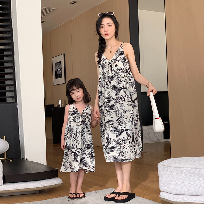 Family-matching Resort-style Printed Short-sleeve Shirt For Beachwear photo 5