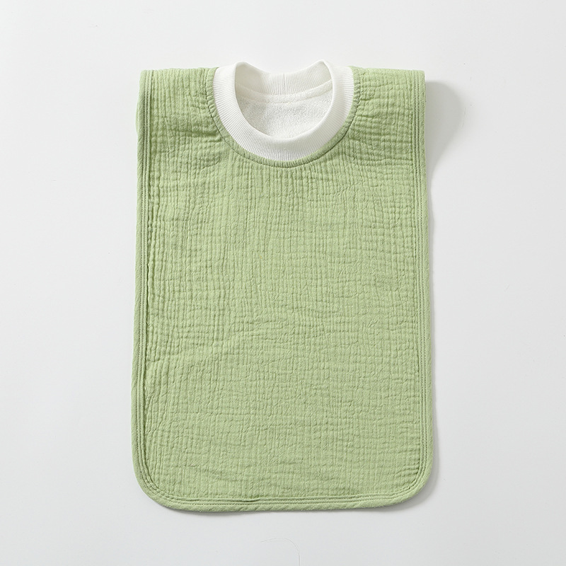 Large Childrens Washcloth Bib That Resists Stains photo 2