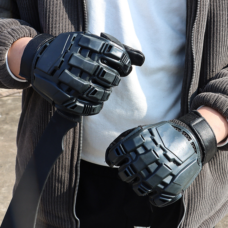 Full-finger Tactical Gloves For Motorcycle Riding Mountain Climbing And Downhill Protection photo 4