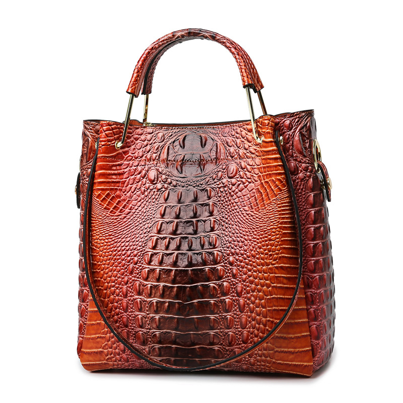 Womens Stylish Large-capacity Bucket Bag Set photo 1