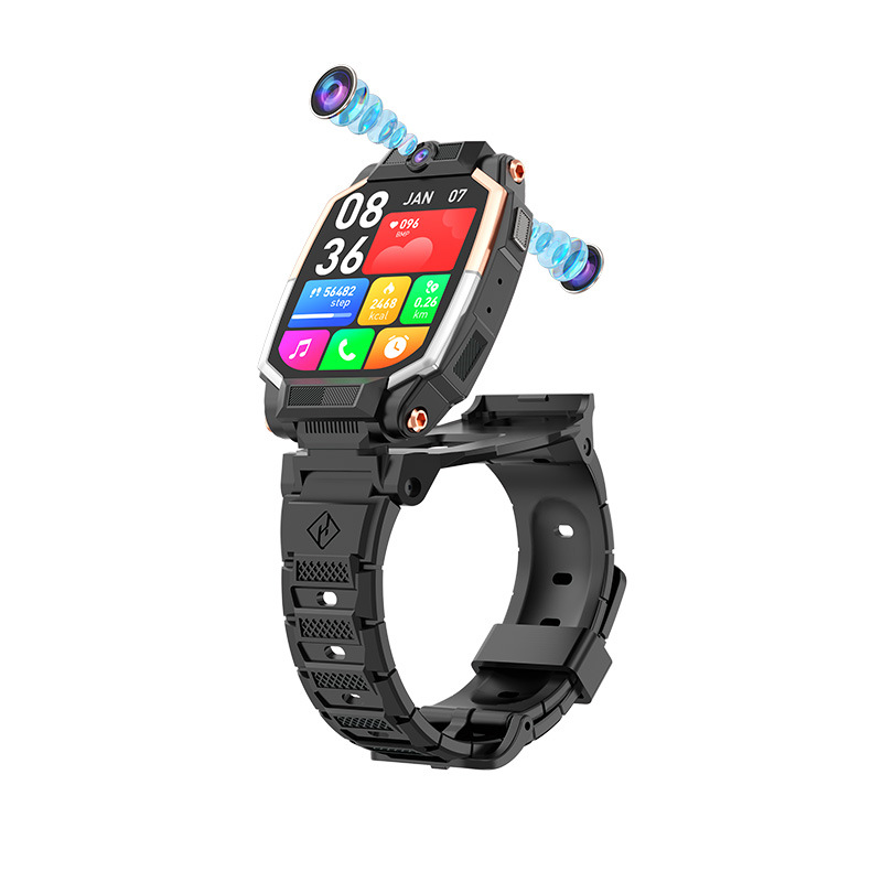 Kids Phone Watch With Rotating Dual Cameras And HD Video Calling Smartwatch photo 5