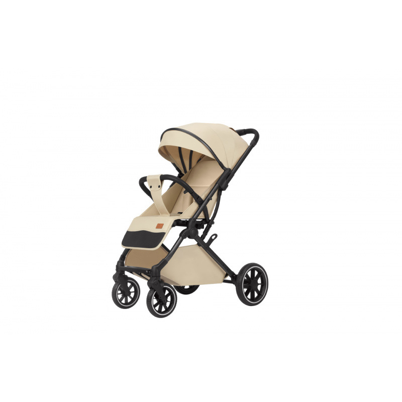 Stroller Can Sit And Lie Down Lightweight Folding Four-wheel Shock Absorber Baby Stroller photo 5