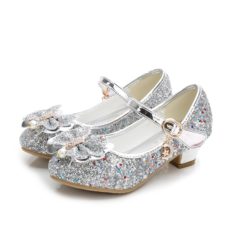 Girls' High-heeled Princess Shoes New Springautumn Collection photo 7