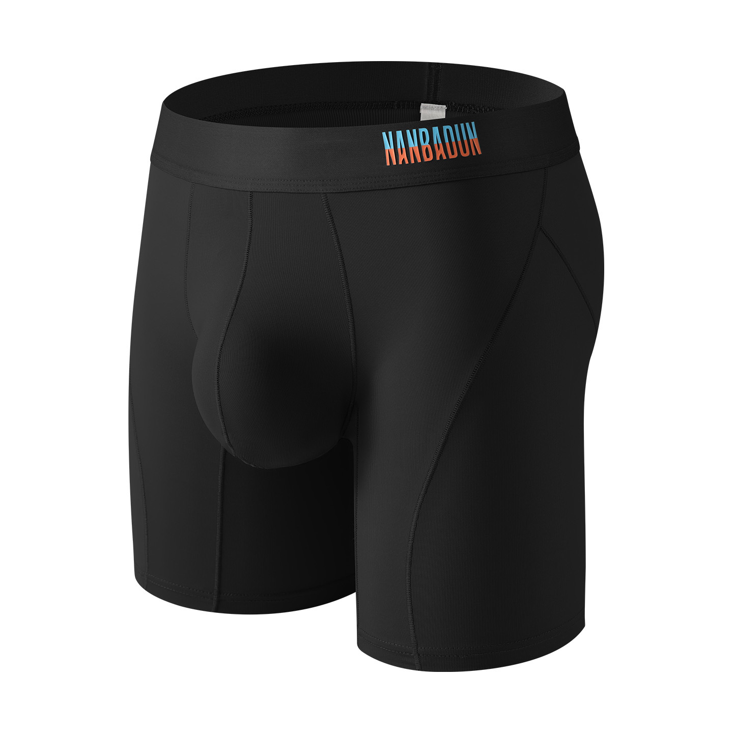 Breathable Mid-rise Sports Boxer Briefs Chafe-resistant photo 2
