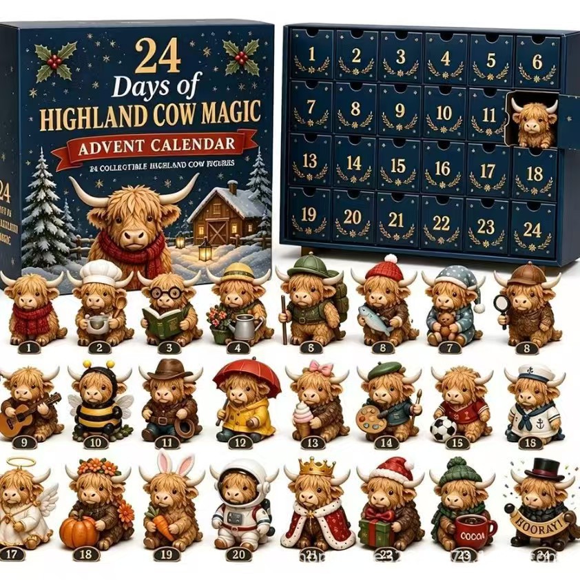 Highland Cow Christmas Calendar photo 6